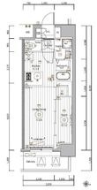 メイクスアート名駅南Ⅳの間取図