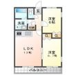 サンハイツ山田Vの間取図
