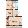 マイハウス6号の間取図