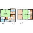 中園アパートの間取図