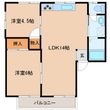 上田アーバンライフの間取図