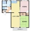 石田ハイツAの間取図