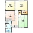 田中アパート(平屋)の間取図
