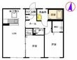 写真：シャーメゾンひかり1階の間取図