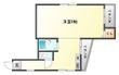 吹田市上山手町の間取図