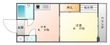 吹田市内本町1丁目の間取図
