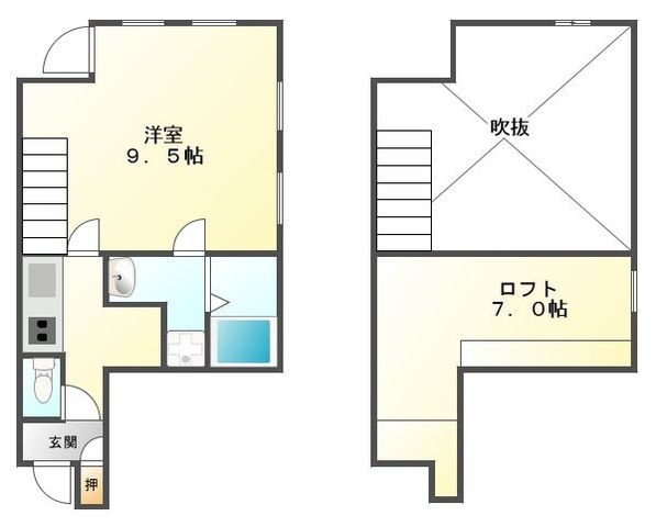 吹田市千里山西1丁目の外観