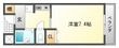 吹田市上山手町の間取図