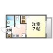 パーシモンハウスⅡG棟の間取図