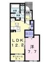 ドリームコート御代田Ａの間取図