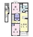 ドリームコート御代田Ａの間取図