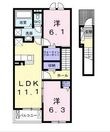 ドリームコート御代田Ａの間取図