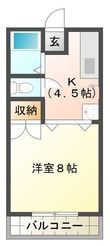 カーサMINAMIの間取図