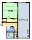 コーポアネックスM2の間取図