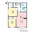 シャーメゾンKEIの間取図