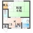 写真：光和ビル4階の間取図