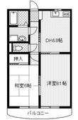 サンフラワーⅠの間取図