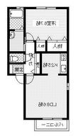 ディアスS A棟の間取図