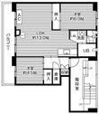 ビレッジハウス双葉の間取図