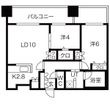 MJ square KOTONIの間取図