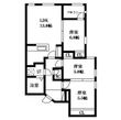 札幌市手稲区手稲本町一条2丁目の間取図