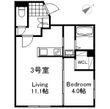札幌市白石区本郷通9丁目北の間取図