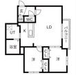 テラス ソウエンの間取図