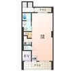 T-Flatsの間取図