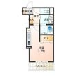 セジュールたまでの間取図