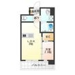 セレニテ難波ミラク弐番館の間取図