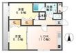 テソーロ南本町の間取図