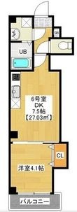 レスパス南花園の間取図