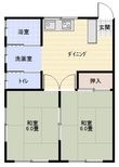 長岡市川崎4丁目の間取図