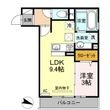 アイクレスト下関駅の間取図