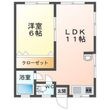石田コーポの間取図