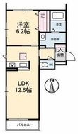 シャーメゾンヴァンソレイユの間取図
