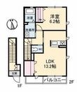 シャーメゾン稗田西の間取図
