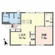 シャンティー B棟の間取図