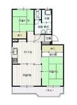 クリーンハイツの間取図