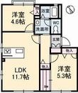 ディアス33　B棟の間取図
