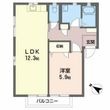 ディアス貴船 B棟の間取図