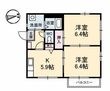 グランジュール綾羅木の間取図