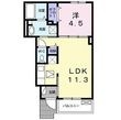 ラフレシール　メゾン　ＹａＹａの間取図