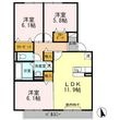 ロイヤルガーデン なでしこ館 Dの間取図