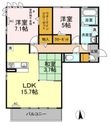 アンダー フォレストの間取図