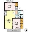 セジュールスギモト　Ｂの間取図