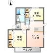 シャーメゾン・ヴェルデ B棟の間取図