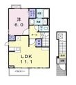 プロムナードの間取図