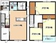 陸田栗林１－８ KODATEX Ⅴ　Ｄ棟の間取図