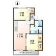 写真:グランドール愛 2階202の間取図